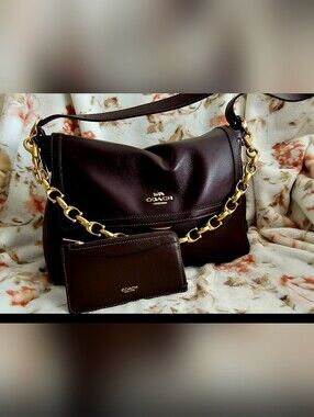 Coach Etta Handbag Set! Rare Bag! Espresso!